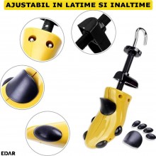 San EDAR Pentru Largirea Si Alungirea Incaltamintei, Reglabil, Mentinere Forma Adidasi, Pantofi, Universal, Material Rigid, M...