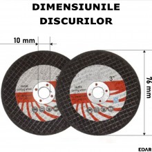 Polizor Unghiular Fara Fir EDAR Cu 2 Acumulatori 12V Reincarcabili Inclusi, Disc 76 MM, Design Compact Si Ergonomic, 19500 rp... Polizor Unghiular Fara Fir EDAR Cu 2 Acumulatori 12V Reincarcabili Inclusi, Disc 76 MM, Design Compact Si Ergonomic, 19500 rp...