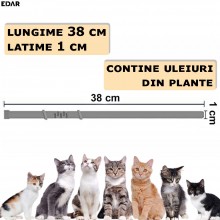 Zgarda Antiparazitara EDAR Pe Baza de Uleiuri din Plante, Fara Alergeni, Pentru Animale De Companie, Caini De Talie Mica Si P...