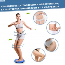Disc Fitness EDAR, Rotativ, Ajuta La Tonifierea Abdomenului, Subtierea Soldurilor Si A Coapselor, Waisttwisting, Greutate Max... Disc Fitness EDAR, Rotativ, Ajuta La Tonifierea Abdomenului, Subtierea Soldurilor Si A Coapselor, Waisttwisting, Greutate Max...