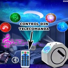 Proiector De Stele Si Galaxii Pentru Camera EDAR, Aurora Boreala, Functie De Boxa Bluetooth, Joc De Lumini Nebula Si Stele, T... Proiector De Stele Si Galaxii Pentru Camera EDAR, Aurora Boreala, Functie De Boxa Bluetooth, Joc De Lumini Nebula Si Stele, T...