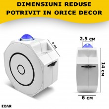 Proiector De Stele Si Galaxii Pentru Camera EDAR, Aurora Boreala, Functie De Boxa Bluetooth, Joc De Lumini Nebula Si Stele, T... Proiector De Stele Si Galaxii Pentru Camera EDAR, Aurora Boreala, Functie De Boxa Bluetooth, Joc De Lumini Nebula Si Stele, T...