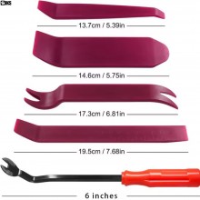 Kit 5 Piese SIKS Pentru Demontare Plastice Interior Auto, Desfacere / Dezasamblare Panouri Si Cleme, Leviere Plastic, Rosu Kit 5 Piese SIKS Pentru Demontare Plastice Interior Auto, Desfacere / Dezasamblare Panouri Si Cleme, Leviere Plastic, Rosu