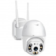 Camera De Supraveghere Video WIFI SIKS, 5 MP, Exterior/Interior IP66, Voce, Alarma, 4X Zoom, Rotire, Leduri Lumina, Comunicar...