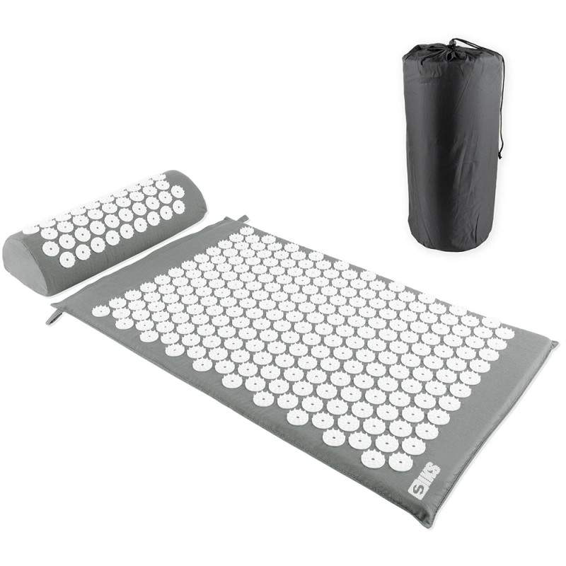 Set Saltea Si Perna SIKS Presopunctura, Pentru Dureri Musculare Si De Spate, Reduce Tensiunea Musculara, Husa Detasabila, Gea... Set Saltea Si Perna SIKS Presopunctura, Pentru Dureri Musculare Si De Spate, Reduce Tensiunea Musculara, Husa Detasabila, Gea...