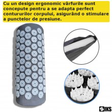 Set Saltea Si Perna SIKS Presopunctura, Pentru Dureri Musculare Si De Spate, Reduce Tensiunea Musculara, Husa Detasabila, Gea... Set Saltea Si Perna SIKS Presopunctura, Pentru Dureri Musculare Si De Spate, Reduce Tensiunea Musculara, Husa Detasabila, Gea...
