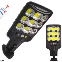 Lampa Solara De Exterior SIKS, Cu Panou Solar, 63 Led COB Cu Amplificare Lumina Pentru Gradina, Alee, Intrare Casa, Lampa Cu ...