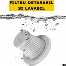Aspirator Auto De Mana Fara Fir SIKS, Portabil, Cu Acumulator, 80W, Ideal Pentru Casa, Masina, Birou, Baterie 2000mAh, Incarc... Aspirator Auto De Mana Fara Fir SIKS, Portabil, Cu Acumulator, 80W, Ideal Pentru Casa, Masina, Birou, Baterie 2000mAh, Incarc...