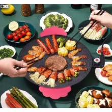 Gratar Electric Coreean SIKS Cu Plita Japoneza, Cu Acoperire Antiaderenta, 27.5 cm, 220 V, Gatire fara Ulei, Aluminiu, Negru/... Gratar Electric Coreean SIKS Cu Plita Japoneza, Cu Acoperire Antiaderenta, 27.5 cm, 220 V, Gatire fara Ulei, Aluminiu, Negru/...