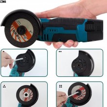 Mini Flex Electric Portabil SIKS Cu Acumulator, Polizor Unghiular Cu Disc 76 MM, Design Compact, Autonomie Mare, 750W, 2 Acum... Mini Flex Electric Portabil SIKS Cu Acumulator, Polizor Unghiular Cu Disc 76 MM, Design Compact, Autonomie Mare, 750W, 2 Acum...