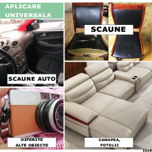 Folie Autoadeziva EDAR Pentru Reparat Si Reconditionat Canapea, Fotoliu, Scaune Auto, Piele Ecologica, Rezistenta La Uzura, I...
