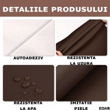 Folie Autoadeziva EDAR Pentru Reparat Si Reconditionat Canapea, Fotoliu, Scaune Auto, Piele Ecologica, Rezistenta La Uzura, I... Folie Autoadeziva EDAR Pentru Reparat Si Reconditionat Canapea, Fotoliu, Scaune Auto, Piele Ecologica, Rezistenta La Uzura, I...