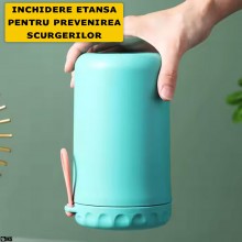 Caserola Termica SIKS Pentru Supa, Lingura Si Furculita Incluse, Interior Din Otel Inoxidabil, 750 Ml, Mini Termos Pentru Man... Caserola Termica SIKS Pentru Supa, Lingura Si Furculita Incluse, Interior Din Otel Inoxidabil, 750 Ml, Mini Termos Pentru Man...