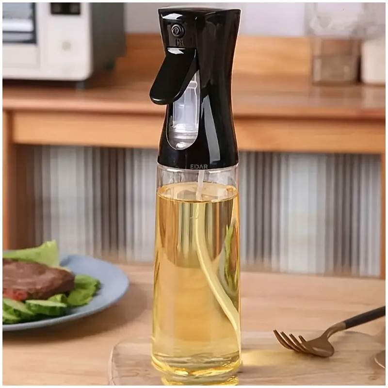 Pulverizator Pentru Ulei, Otet Sau Alte Lichide EDAR, Reincarcabil, Oliviera Capacitate 210 ml, Sticla/Plastic, Usor De Curat...