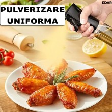 Pulverizator Pentru Ulei, Otet Sau Alte Lichide EDAR, Reincarcabil, Oliviera Capacitate 210 ml, Sticla/Plastic, Usor De Curat...