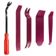 Scule Pentu Demontare Interior Auto EDAR, Set 5 Piese, Leviere Din Plastic Pentru Cleme Auto Si Uz General, Design Ergonomic,...