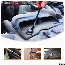 Scule Pentu Demontare Interior Auto EDAR, Set 5 Piese, Leviere Din Plastic Pentru Cleme Auto Si Uz General, Design Ergonomic,...