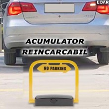 Blocator Parcare Automat EDAR Cu Acumulator Reincarcabil, Anti Furt, Rabatabil, Control de la Distanta, Telecomanda Si Cheie ...