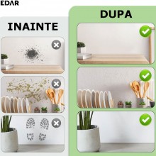 Trafalete Cu Rezervor EDAR, Vopsea Lavabila Pe Baza De Apa, Usor De Aplicat, Reparare Pereti Instant, Protectie Impotriva Muc...