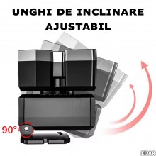 Lanterna frontala LED EDAR, Model XY501, Pentru Cap, Profesionala, Alimentare USB, 4 Moduri Lumina, Mod Stroboscop, Pentru Pe...