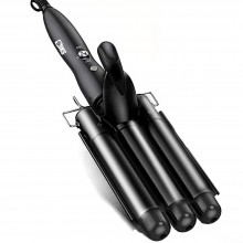 Ondulator ceramic SIKS, Invelis Ceramica, Temperatura Maxima 210℃, Incalzire 28 Secunde, Negru