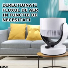 Ventilator Electric EDAR Cu Functie De Incalzire/Racire, Tip Aeroterma 2 In 1, 2000 W, Alimentare Priza, Doua Niveluri, Silen... Ventilator Electric EDAR Cu Functie De Incalzire/Racire, Tip Aeroterma 2 In 1, 2000 W, Alimentare Priza, Doua Niveluri, Silen...