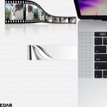 Stick Memorie USB EDAR, Viteza Mare De Transfer, Metal, Rezistent La Apa, Lovituri, Socuri, Zgarieturi, USB 3.1, Capacitate 1...