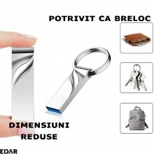 Stick Memorie USB EDAR, Viteza Mare De Transfer, Metal, Rezistent La Apa, Lovituri, Socuri, Zgarieturi, USB 3.1, Capacitate 1... Stick Memorie USB EDAR, Viteza Mare De Transfer, Metal, Rezistent La Apa, Lovituri, Socuri, Zgarieturi, USB 3.1, Capacitate 1...