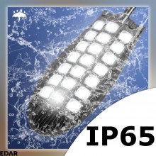 Lampa Solara EDAR Pentru Exterior, Iluminat Stradal Sau Gradina, Model W7102A7, 520 Led SMD, Lumina Neutra, Senzori De Miscar...