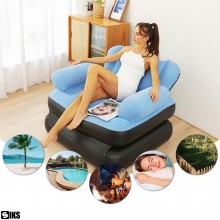 Fotoliu Gonflabil Si Sezlong Gonflabil SIKS, 2 in 1, Pliabil, Multifunctional, Exterior Catifelat, Realizat Din PVC, Dimensiu... Fotoliu Gonflabil Si Sezlong Gonflabil SIKS, 2 in 1, Pliabil, Multifunctional, Exterior Catifelat, Realizat Din PVC, Dimensiu...