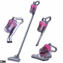 Aspirator Vertical Portabil 4 in 1 Fara Fir SIKS Pentru Casa Si Masina, Cu Filtru Hepa Antiacarieni, 3 Trepte De Viteza, 260 ...