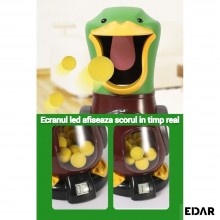 Joc Interactiv EDAR Duck Ratoiul, Multicolor, Tras La Tinta Pentru Copii, Include 1 Pusca, 12 Bile Din Spuma, Ecran LED Pentr... Joc Interactiv EDAR Duck Ratoiul, Multicolor, Tras La Tinta Pentru Copii, Include 1 Pusca, 12 Bile Din Spuma, Ecran LED Pentr...