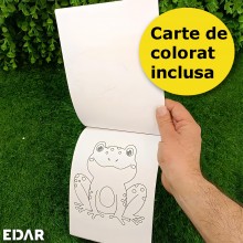 Set Artistic EDAR De Pictura Si Desen, 46 Piese, Pentru Copii, Carte De Colorat, Tip Valiza Pentru Depozitare Si Transport, M...