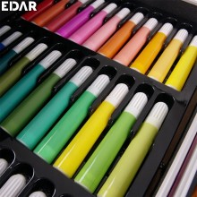 Set EDAR De Pictura Si Desen, Trusa Creativa, 145 De Piese, Pentru Copii, Tip Valiza, Model Unicorn, Roz