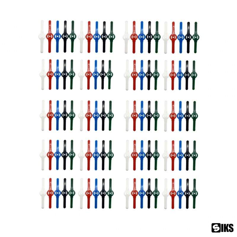 Set 100 Lame De Rezerva SIKS Pentru Trimmer Sau Motocoasa Gradina, Plastic Rezistent, Calitate Premium, Ideal pentru Taiere R... Set 100 Lame De Rezerva SIKS Pentru Trimmer Sau Motocoasa Gradina, Plastic Rezistent, Calitate Premium, Ideal pentru Taiere R...