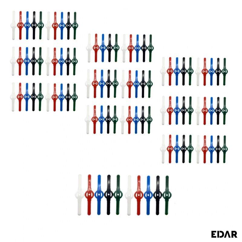 Set 100 Lame De Rezerva EDAR Pentru Trimmer Sau Motocoasa Gradina, Plastic Rezistent, Calitate Premium, Ideal pentru Taiere R... Set 100 Lame De Rezerva EDAR Pentru Trimmer Sau Motocoasa Gradina, Plastic Rezistent, Calitate Premium, Ideal pentru Taiere R...