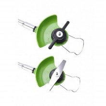 Motocoasa Electrica Cu Acumulator 24V SIKS, Brat Ajustabil, 2 Lame, 2 Acumulatori, 1 Disc Pentru Taiere, 18000 RPM, 2-3 Ore A...