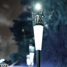 Set 6 x Lampa Decorativa Cu Alimentare Solara EDAR, Panou Solar, Lumina Alb Rece Sau Multicolora, Fixare In Pamant, Tarus Inc... Set 6 x Lampa Decorativa Cu Alimentare Solara EDAR, Panou Solar, Lumina Alb Rece Sau Multicolora, Fixare In Pamant, Tarus Inc...