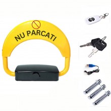 Blocator Parcare Automat EDAR Cu Acumulator, Control de la Distanta Prin Telecomanda, Alarma, Functie Anti Furt, Greutate Sup...