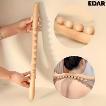 Bat Pentru Masaj EDAR, Din Lemn De Fag, Cu 8 Puncte Masaj, Design Concav-Convex, Maro Bat Pentru Masaj EDAR, Din Lemn De Fag, Cu 8 Puncte Masaj, Design Concav-Convex, Maro