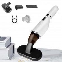 Aspirator Portabil EDAR, De Mana, Reincarcabil Cu Acumulator 2000mAh, Pentru Casa, Masina, Birou, Par Animale, Tastaturi, Spa...