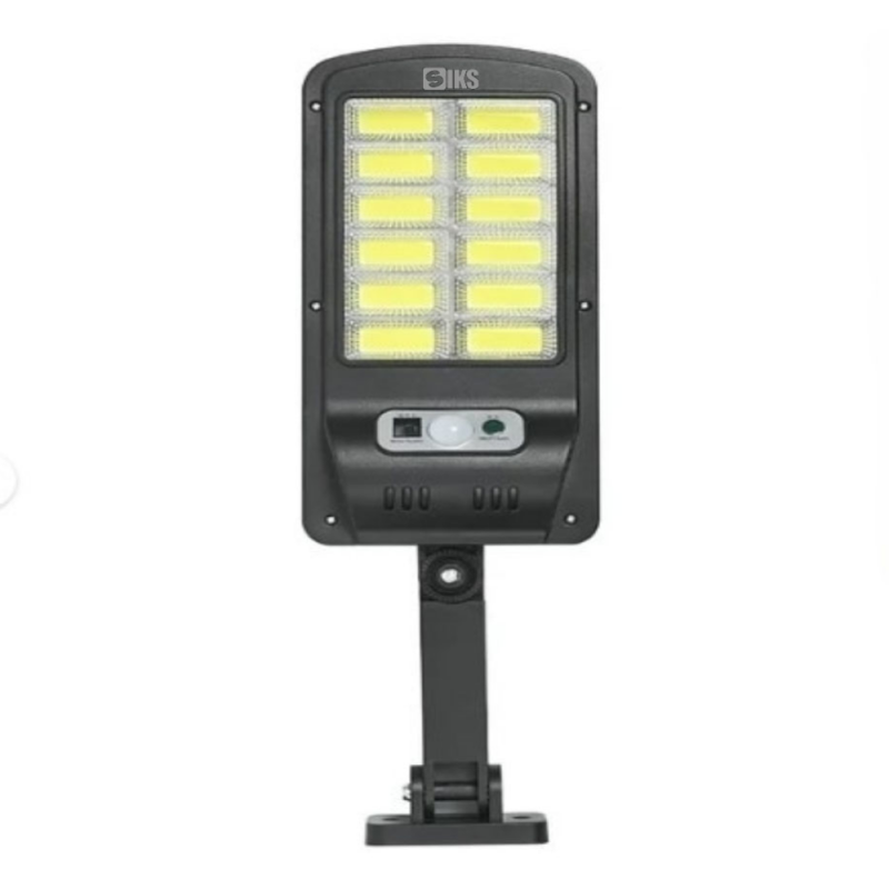Lampa Solara De Exterior SIKS, Cu Panou Solar, Pentru Gradina, Alee, Intrare Casa, Lampa Cu 120 Leduri Cob, Lumina Neutra, Co...