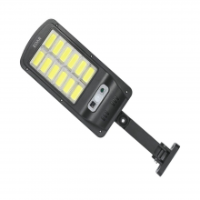 Lampa Solara EDAR Cu Panou Solar Incorporat, Pentru Gradina, Alee, Intrare Casa, 120 Led Cob, Lumina Neutra, Control Telecoma...