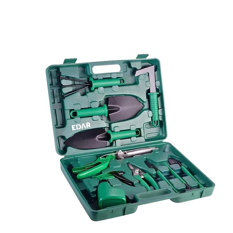 Trusa Set EDAR Cu Unelte De Gradina, Accesorii Pentru Gradinarit, Prelucrare Sol, Taiat Crengi, Plantare, Universal, Inclusa ...