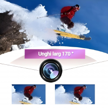 Camera EDAR Foto/Video Sport 4k, Ecran Lcd 2 Inch, Rezistenta La Apa, Ecran Lcd 2 Inch, Aurie