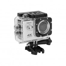 Camera EDAR Foto/Video Sport 4k, Ecran Lcd 2 Inch, Rezistenta La Apa, Ecran Lcd 2 Inch, Alb