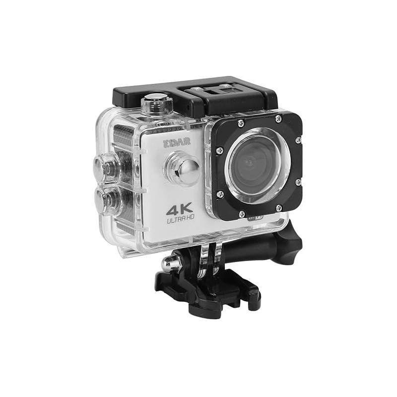 Camera EDAR Foto/Video Sport 4k, Ecran Lcd 2 Inch, Rezistenta La Apa, Ecran Lcd 2 Inch, Alb Camera EDAR Foto/Video Sport 4k, Ecran Lcd 2 Inch, Rezistenta La Apa, Ecran Lcd 2 Inch, Alb