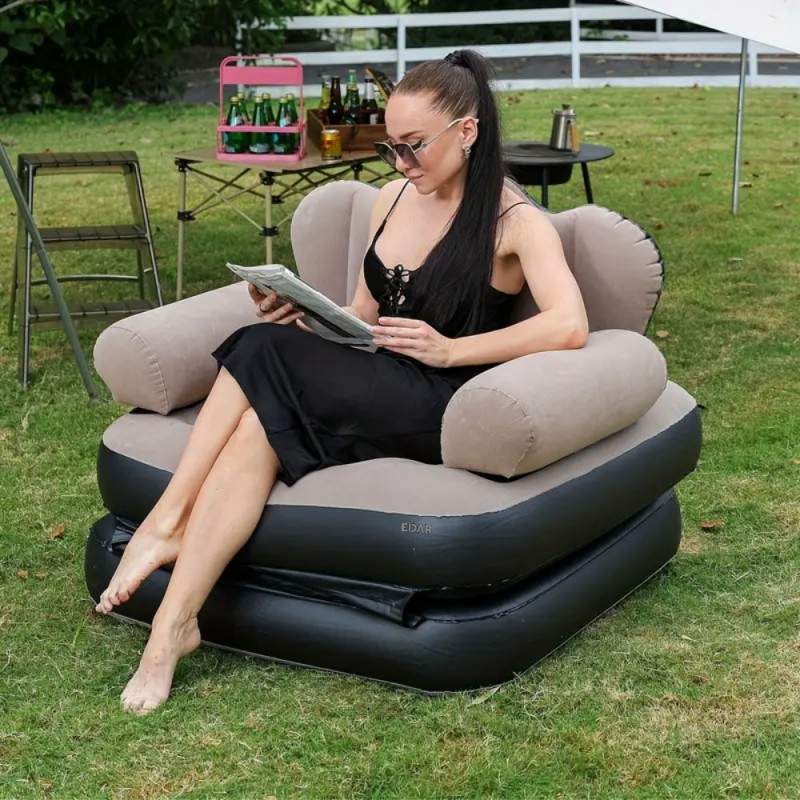Fotoliu Gonflabil EDAR 2 In 1, Pompa Inclusa, Utilizare Ca Fotoliu Sau Sezlong, Pentru Interior/Exterior, Rezistent La Apa, C... Fotoliu Gonflabil EDAR 2 In 1, Pompa Inclusa, Utilizare Ca Fotoliu Sau Sezlong, Pentru Interior/Exterior, Rezistent La Apa, C...