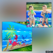 Piscina Gonflabila Dreptunghiulara EDAR, 290 x 172 x 54 cm, Model JR6007, Pentru Exterior, Copii, Adulti, 3 Inele Gonflabile,... Piscina Gonflabila Dreptunghiulara EDAR, 290 x 172 x 54 cm, Model JR6007, Pentru Exterior, Copii, Adulti, 3 Inele Gonflabile,...