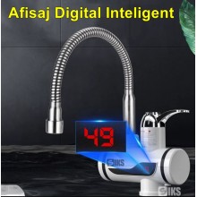 Robinet Electric Instant Apa Calda SIKS, cu Afisaj Digital si Canal Scurgere Apa, Pipa Flexibila, Pentru Chiuveta Bucatarie, ... Robinet Electric Instant Apa Calda SIKS, cu Afisaj Digital si Canal Scurgere Apa, Pipa Flexibila, Pentru Chiuveta Bucatarie, ...